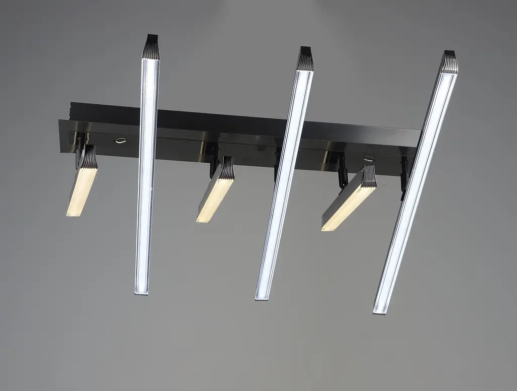 Люстра світлодіодна акрилова Sirius B YH993/6 GRAY - фото 7