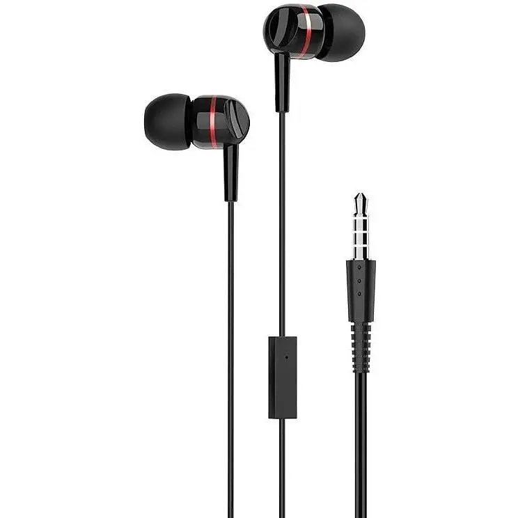 Навушники Hoco W24 Enlighten набір з 2 пар чорно-червоні - фото 5