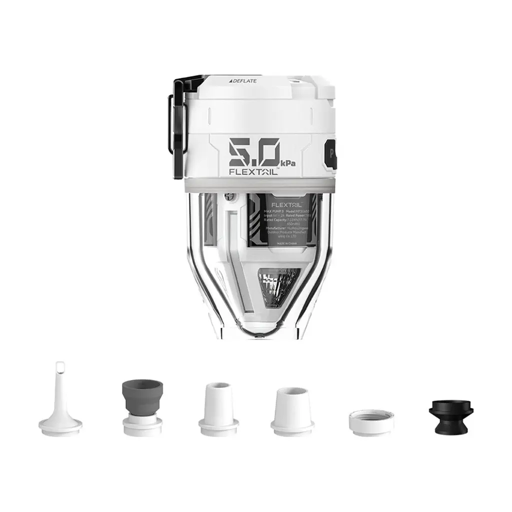 Ліхтар Flextail Max Pump 3 з функцією насосу білий (MP3G650-WT-i)