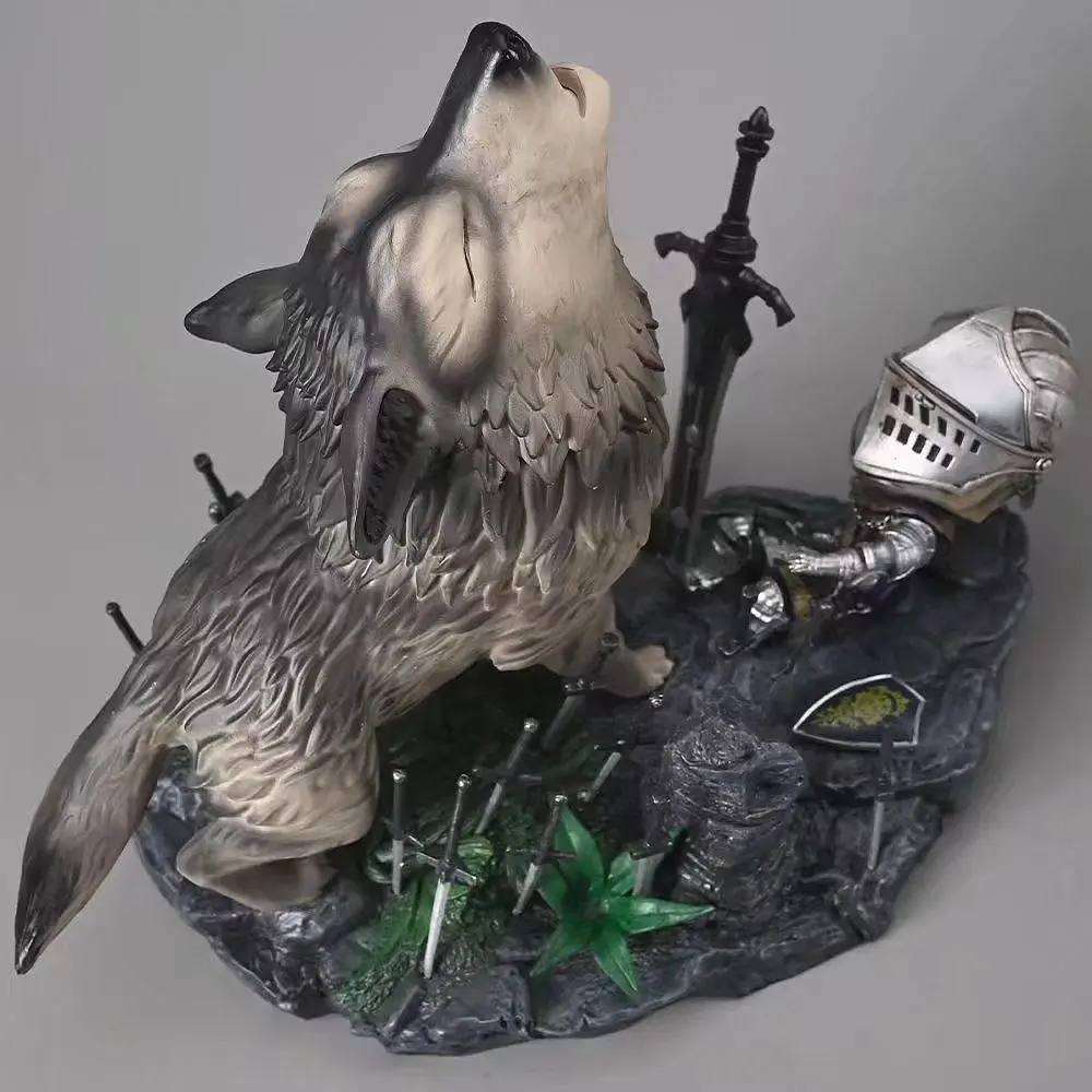 Фігурка Дарк Соулс Сіф Великий Вовк і Лицар Dark Souls Wolf Sif and Knight 21 см CH DS WSK - фото 5