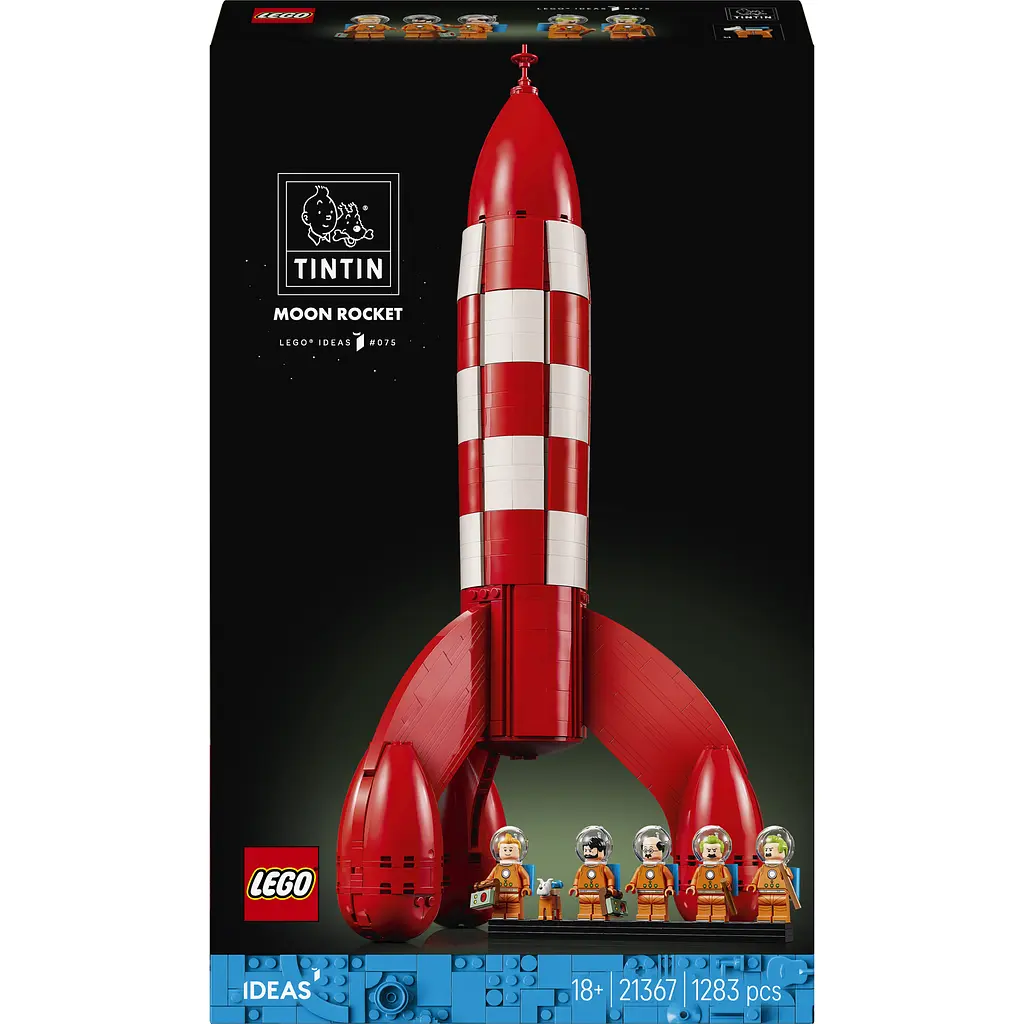 Конструктор LEGO Ideas Місячна ракета Tintin (21367) - фото 2