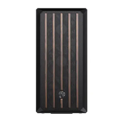 Корпус GameMax Claw 460, Wood/Black, без БЖ, Mid Tower, для ATX / MicroATX / Mini-ITX, 1xType-C / 2xUSB 3.0, макс. CPU - 175 мм / VGA - 420 мм, 3x140 мм ARGB / 1x120 мм ARGB, бічна панель із загартованого скла, ARGB/PWM хаб - фото 3