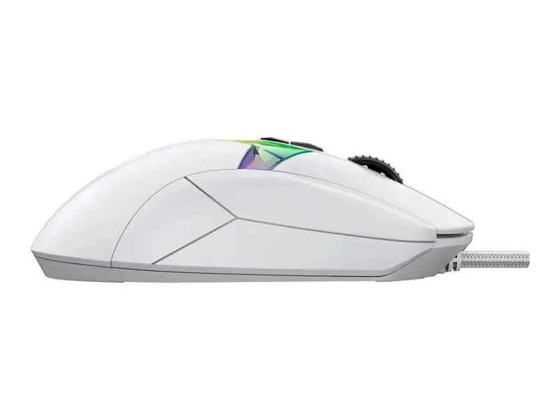 Миша Lorgar MSP80 Wired Gaming Mouse Pro White (LRG-MSP80-WH) - фото 4