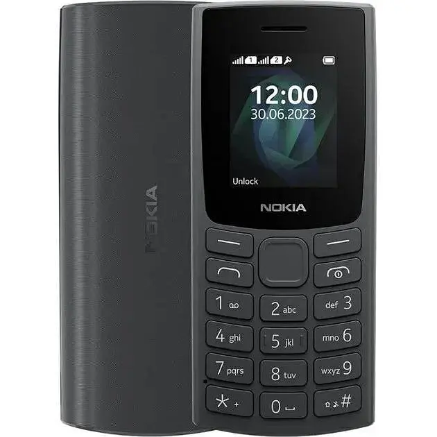 Мобільний телефон Nokia 105 SS (TA-1569 ) 2023 Charcoal UA UCRF - фото 2