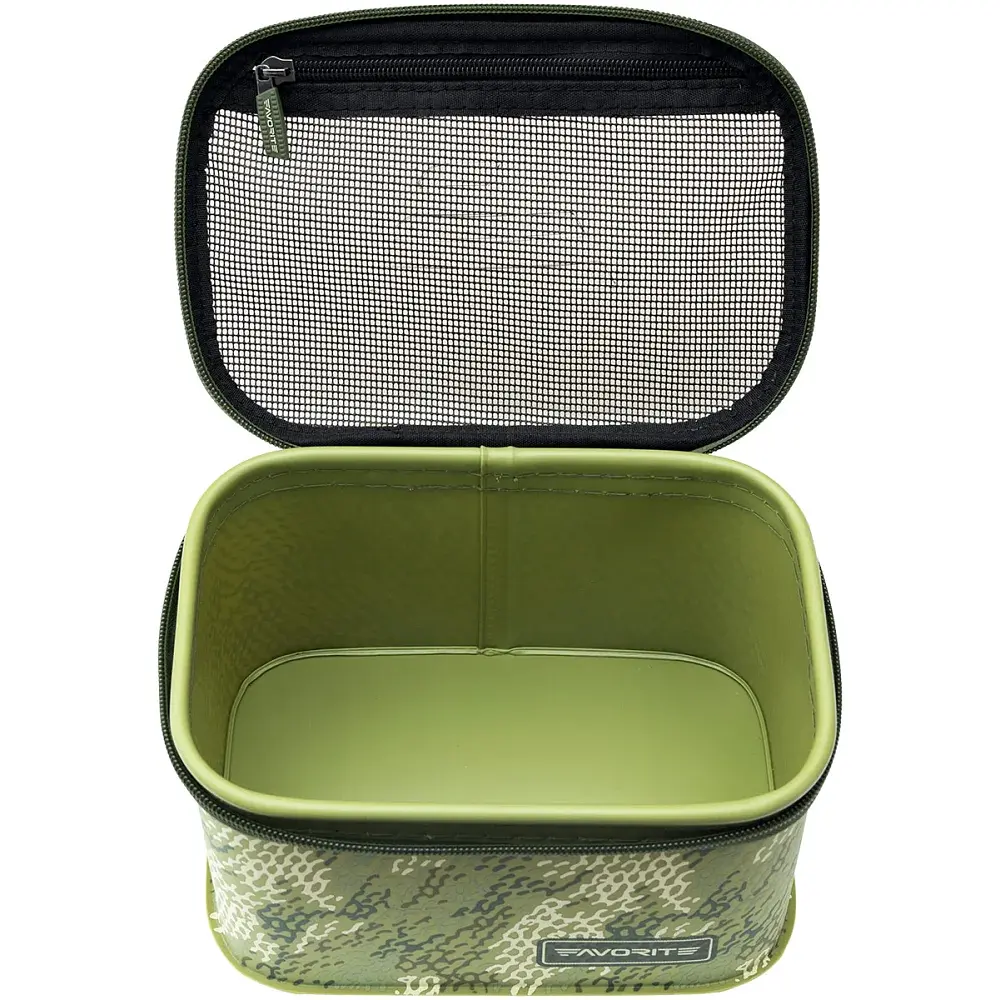Коробка Favorite Eva Tackle Box TCLB-M 200x150x120mm Khaki - фото 4
