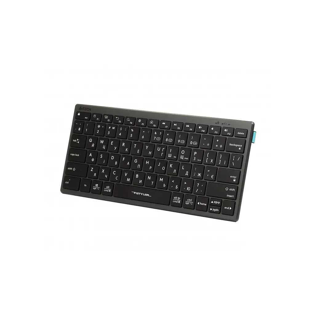 Клавіатура A4Tech FBX51C Wireless/Bluetooth Grey (4711421969765) - фото 2