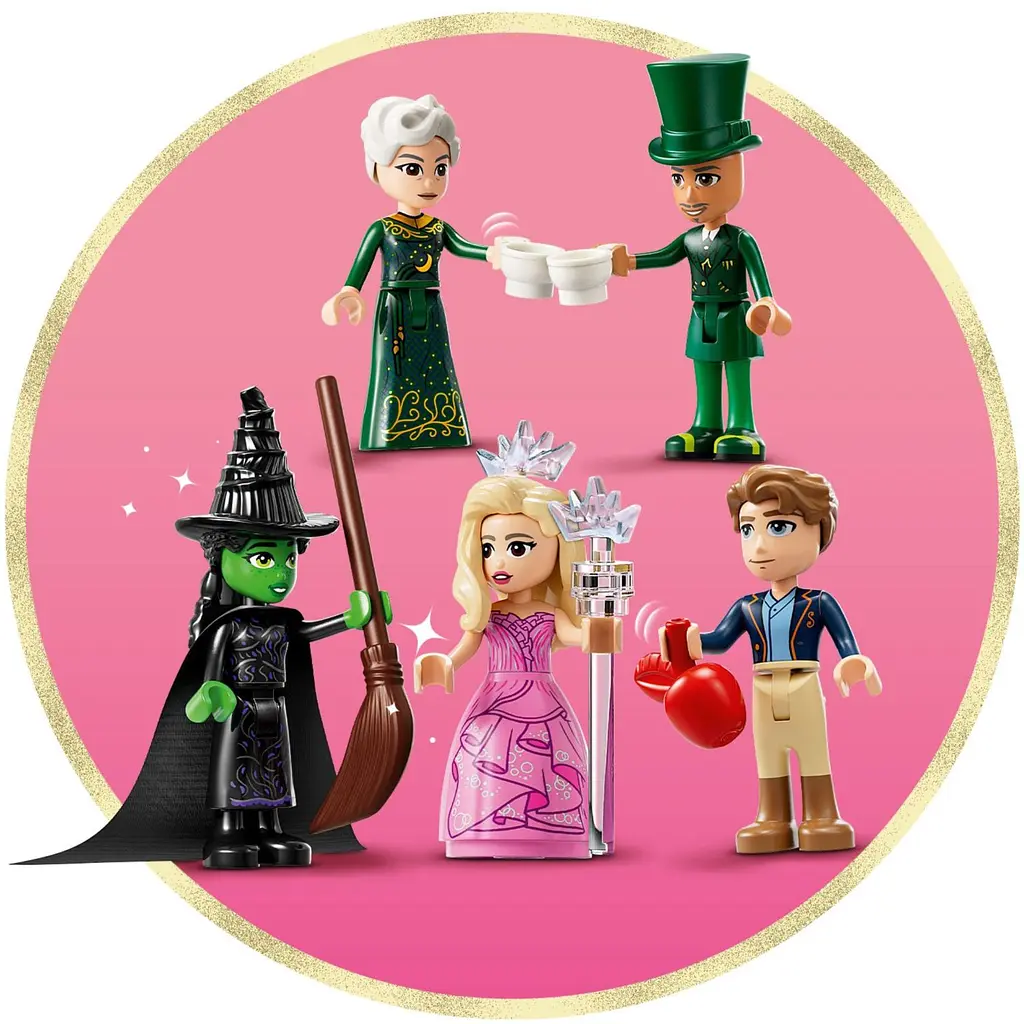Конструктор LEGO Wicked Добро пожаловать в Изумрудный город 945 деталей (75684) - фото 5