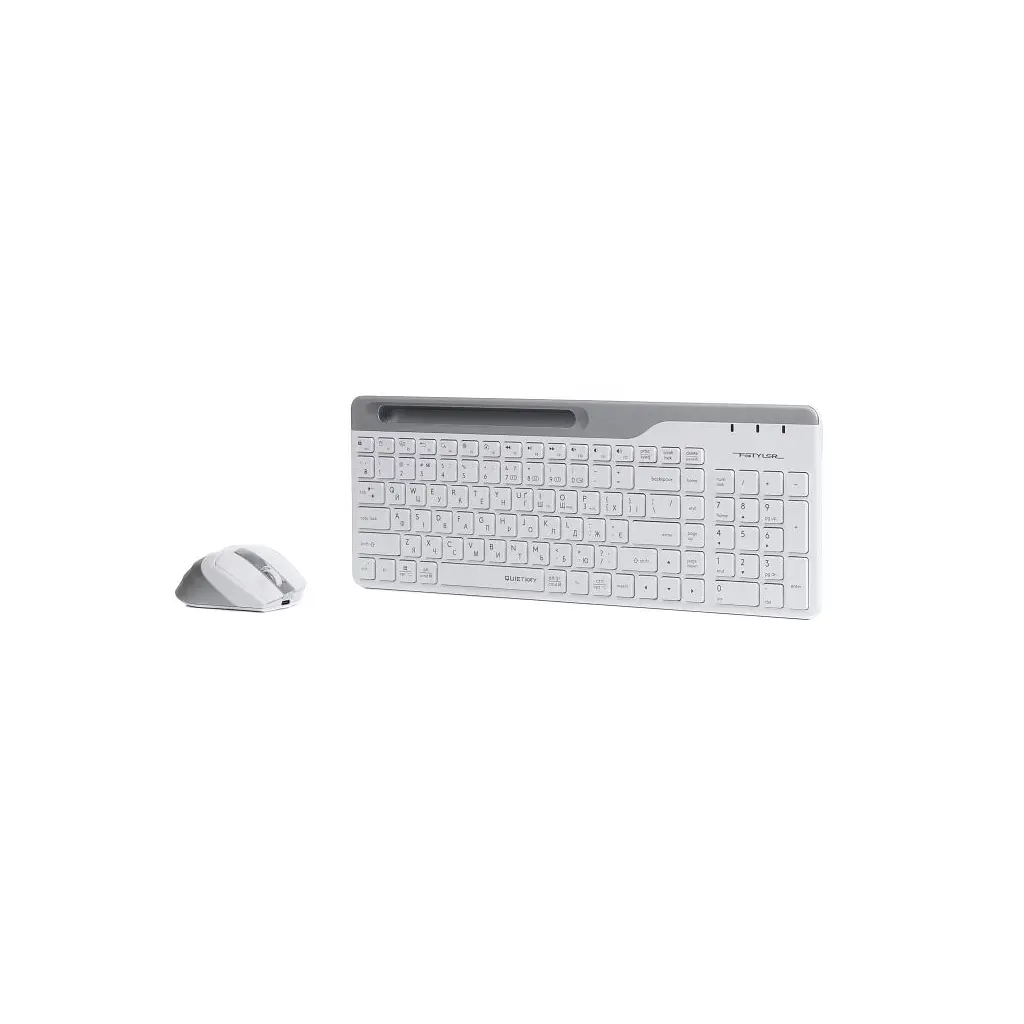 Комплект A4Tech FB2535C Wireless/Bluetooth Icy White (4711421971232) - фото 2