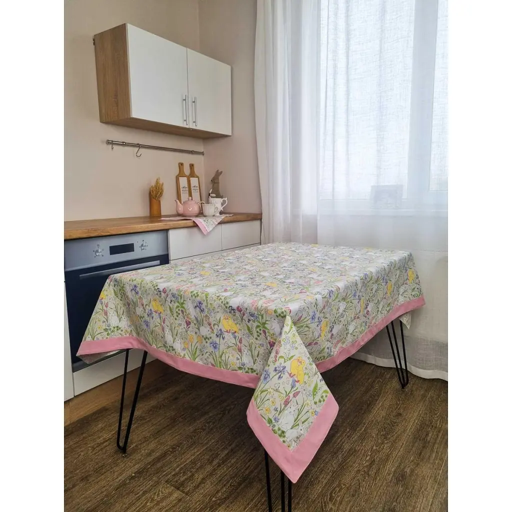 Скатертина Прованс з кантом Весна 180х136 см (034064) - фото 7