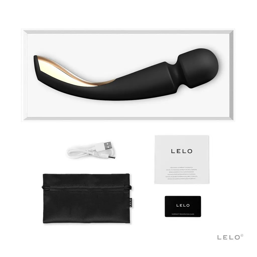 Вібромасажер LELO Smart Wand 2 Medium Black - фото 3