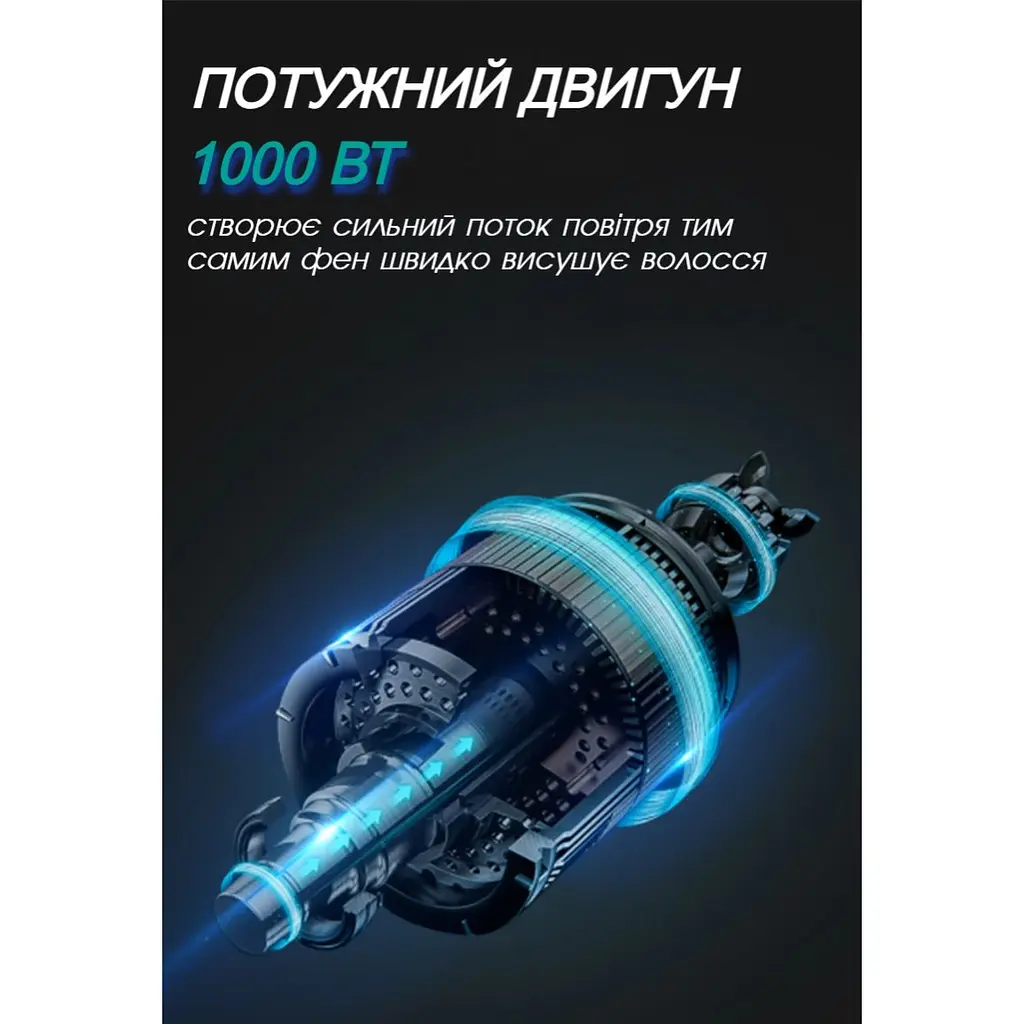 Фен щітка VGR 4 в 1 1000 Вт White - фото 9