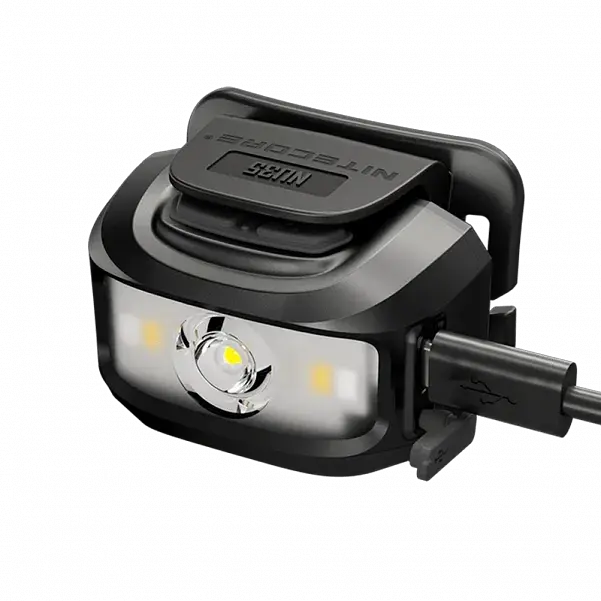 Налобний ліхтар Nitecore NU35 460лм 3xAAA Type-C з білим та червоним світлом - фото 4