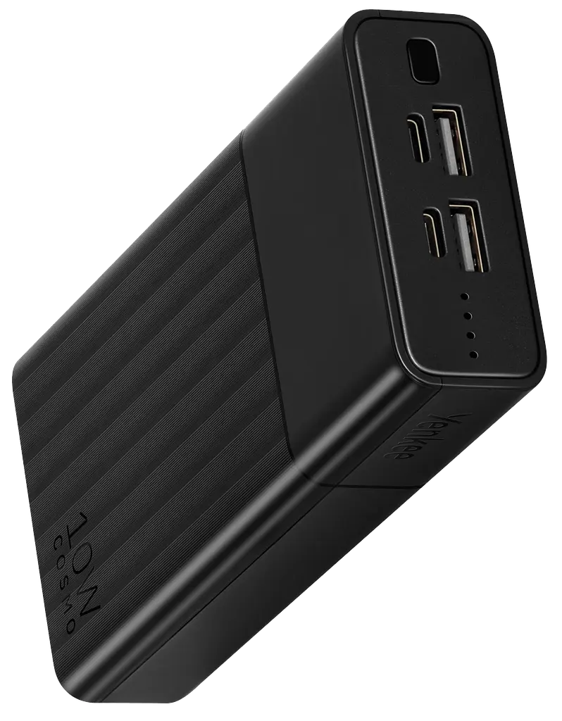 Портативний зарядний пристрій Yenkee YPB 2021 - 20000 mAh 10W (Black) (7058363) - фото 2