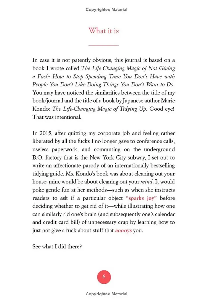 The Life-Changing Magic of Not Giving a F**k* - фото 7