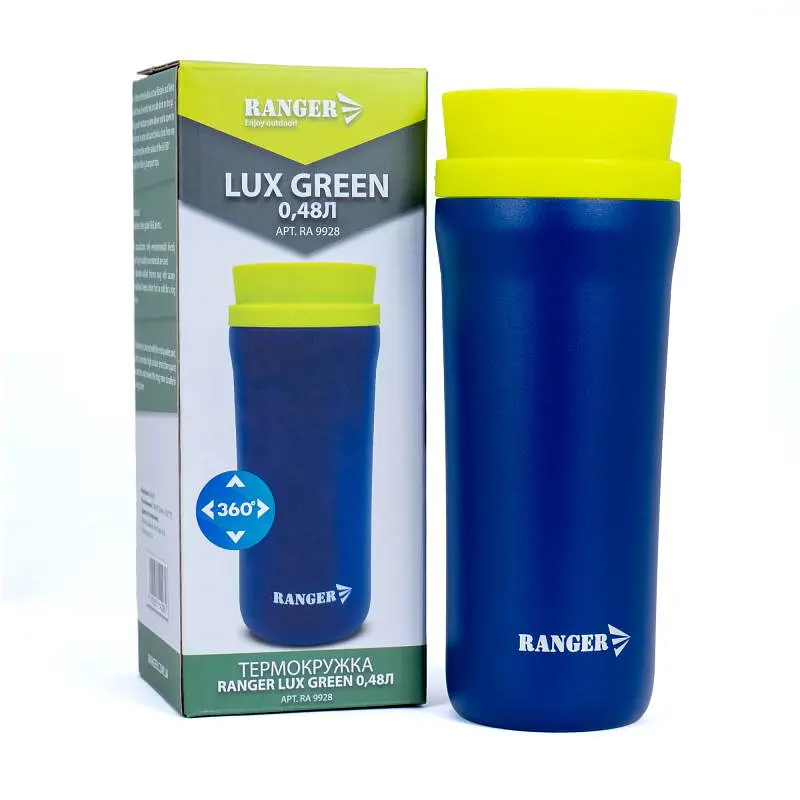 Термокухоль Ranger Lux 0,48 L Green RA9928 - фото 6