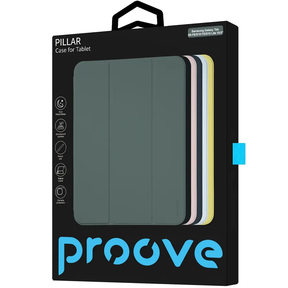 Чохол Proove Pillar Case Samsung Galaxy Tab S9 FE/S10 FE/S10 Lite 10,9" в асортименті - фото 2