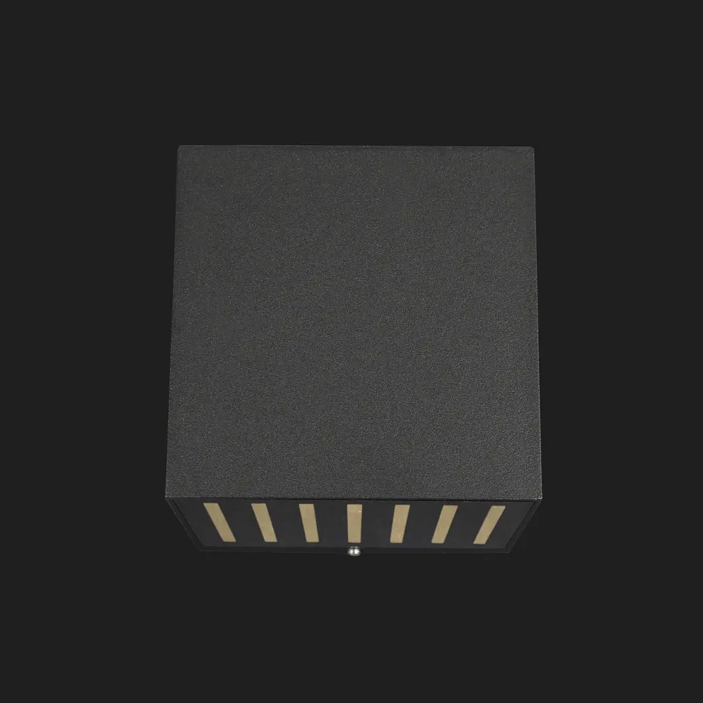 Підсвітка Brille фасадна Куб LED 6W WW IP54 BK (AL-622/2) - фото 4