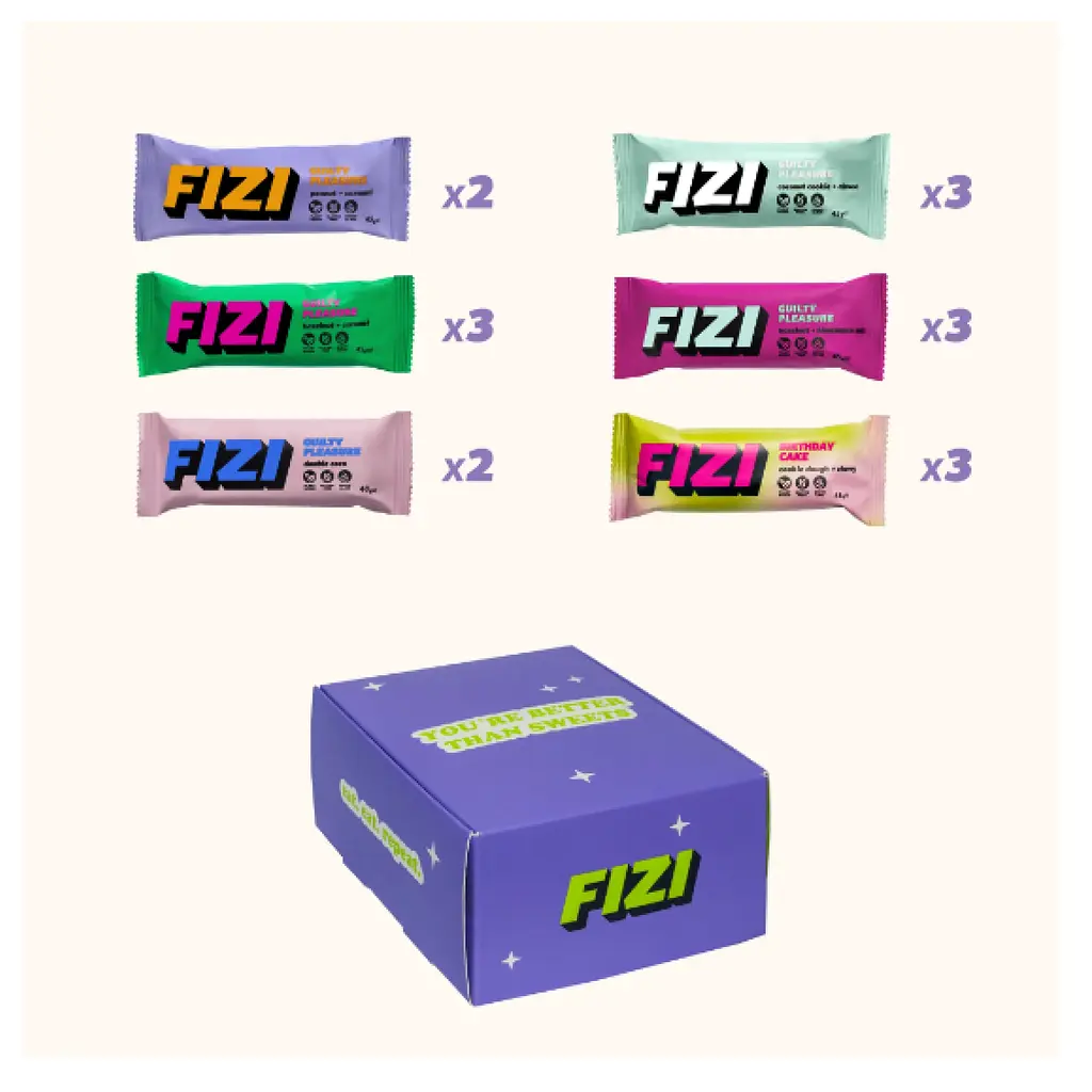 Протеїнові батончики Grand Pleasure Box — 16 × 45 г