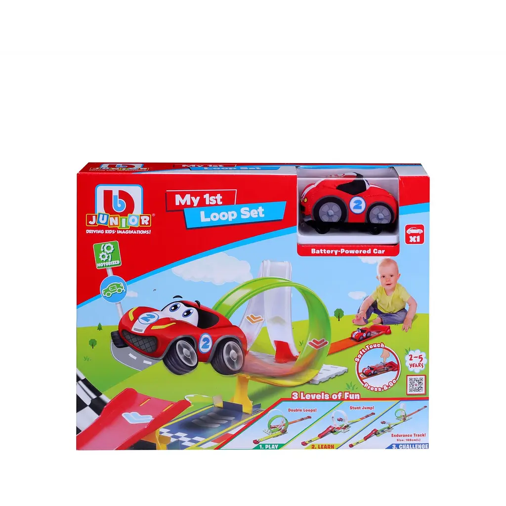 Набір ігровий Bb Junior Гоночний трек з зеленою машинкою (16-88616GN) - фото 8