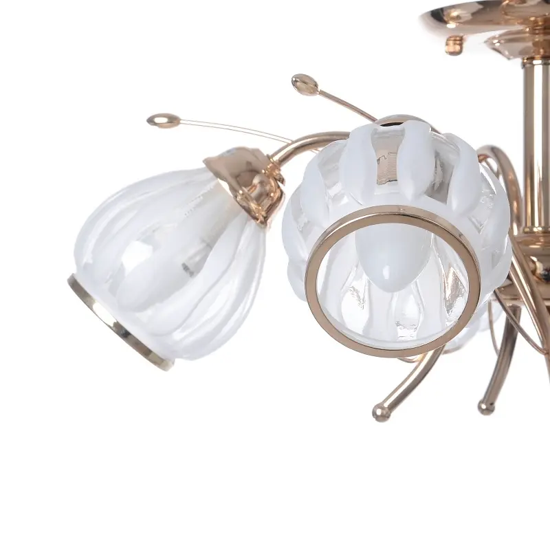 Люстра потолочная Brille классическая E14 40W G (LK-241C/5) - фото 2