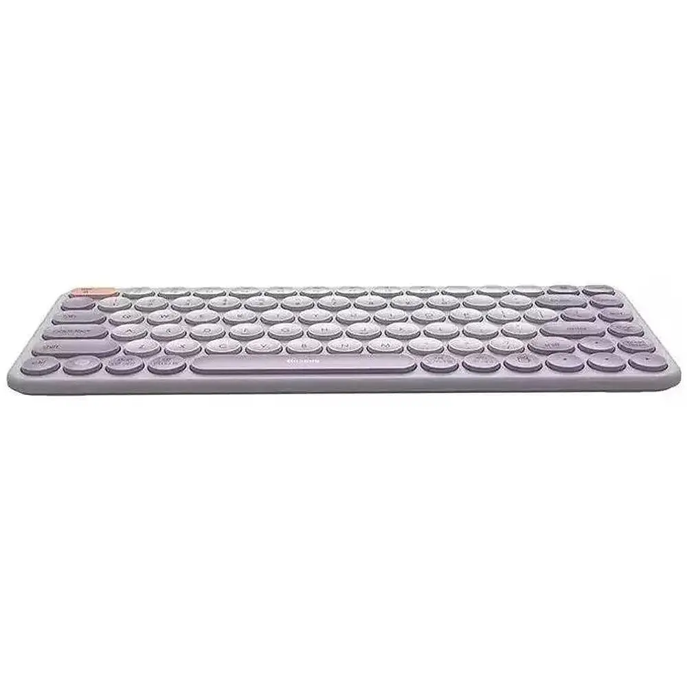 Клавіатура бездротова Baseus K01A Wireless Tri-Mode (3 режими) - блютуз + 2.4 + 5.0 ГГц фіолетова - фото 2