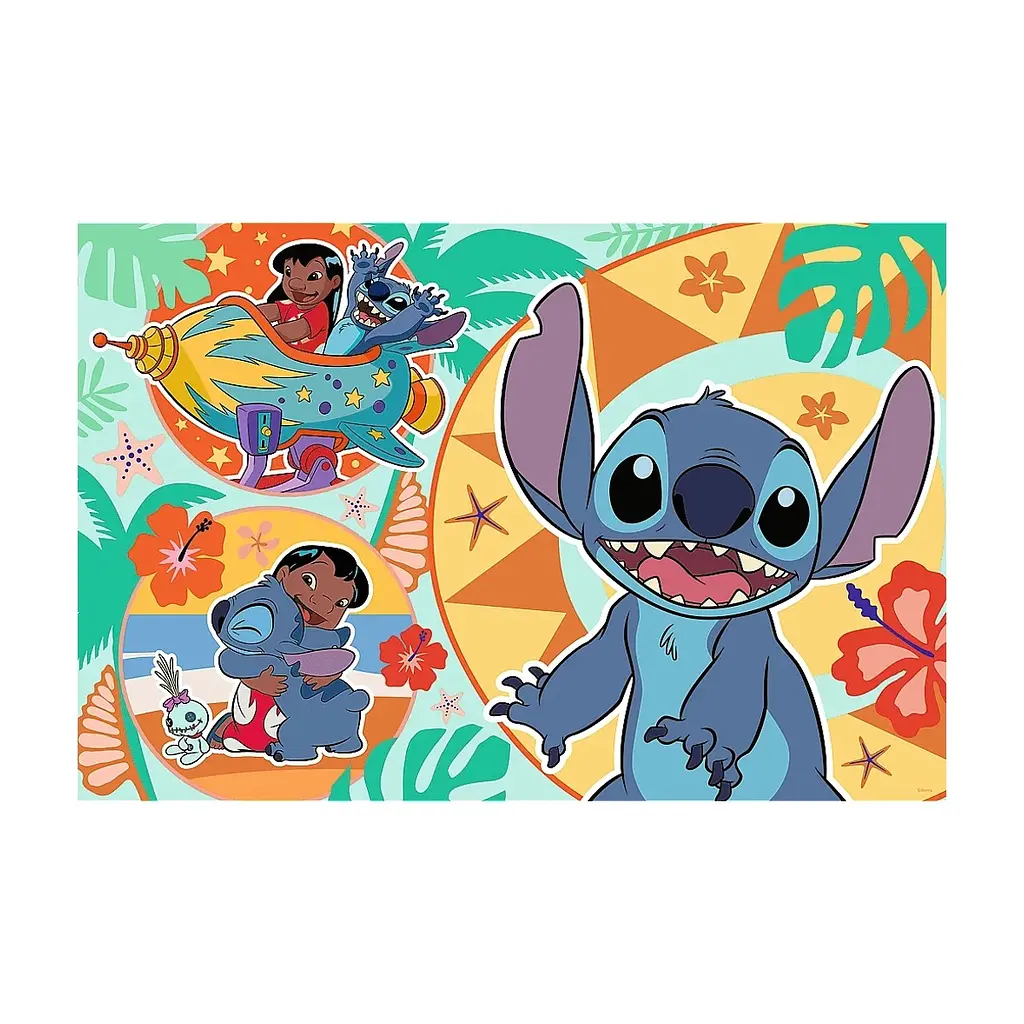 Пазл Trefl Maxi Lilo&Stitch Щасливий день 24 елемента (5900511143652) - фото 2