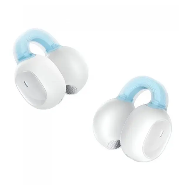 Наушники беспроводные Baseus AirGo 1 Ring Open-Ear TWS Earbuds белые A00069201223-00 - фото 5