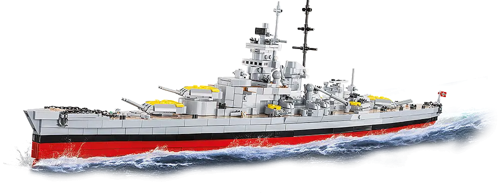 Конструктор COBI корабель German Battleship Gneisenau World War II 4835 - фото 2