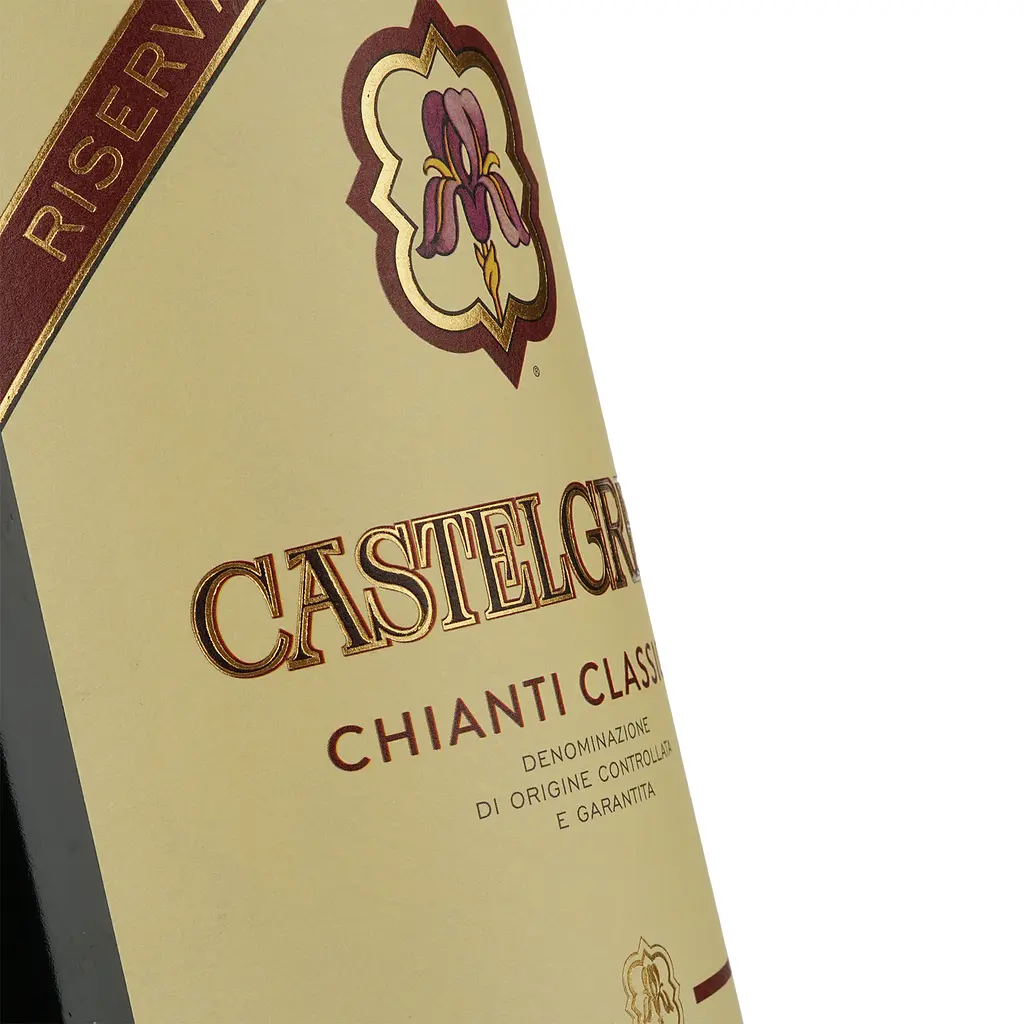 Вино Castelli del Grevepesa Chianti Classico Castelgreve Riserva, 13,5%, 0,75 л - фото 3