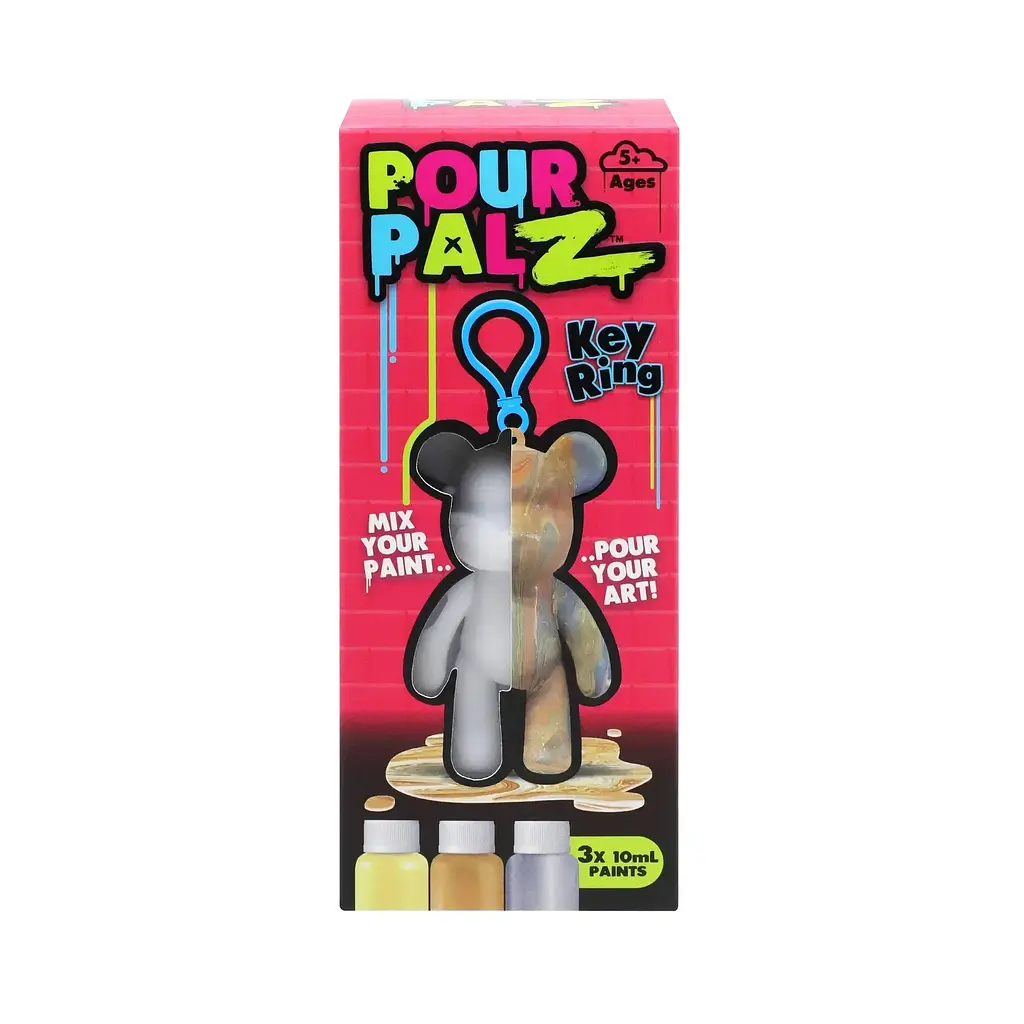 Уцінка. Набір для творчості ToyMonster Pour Palz Брелок Ведмедик S2 в асортименті (GS-G66341)  - фото 2