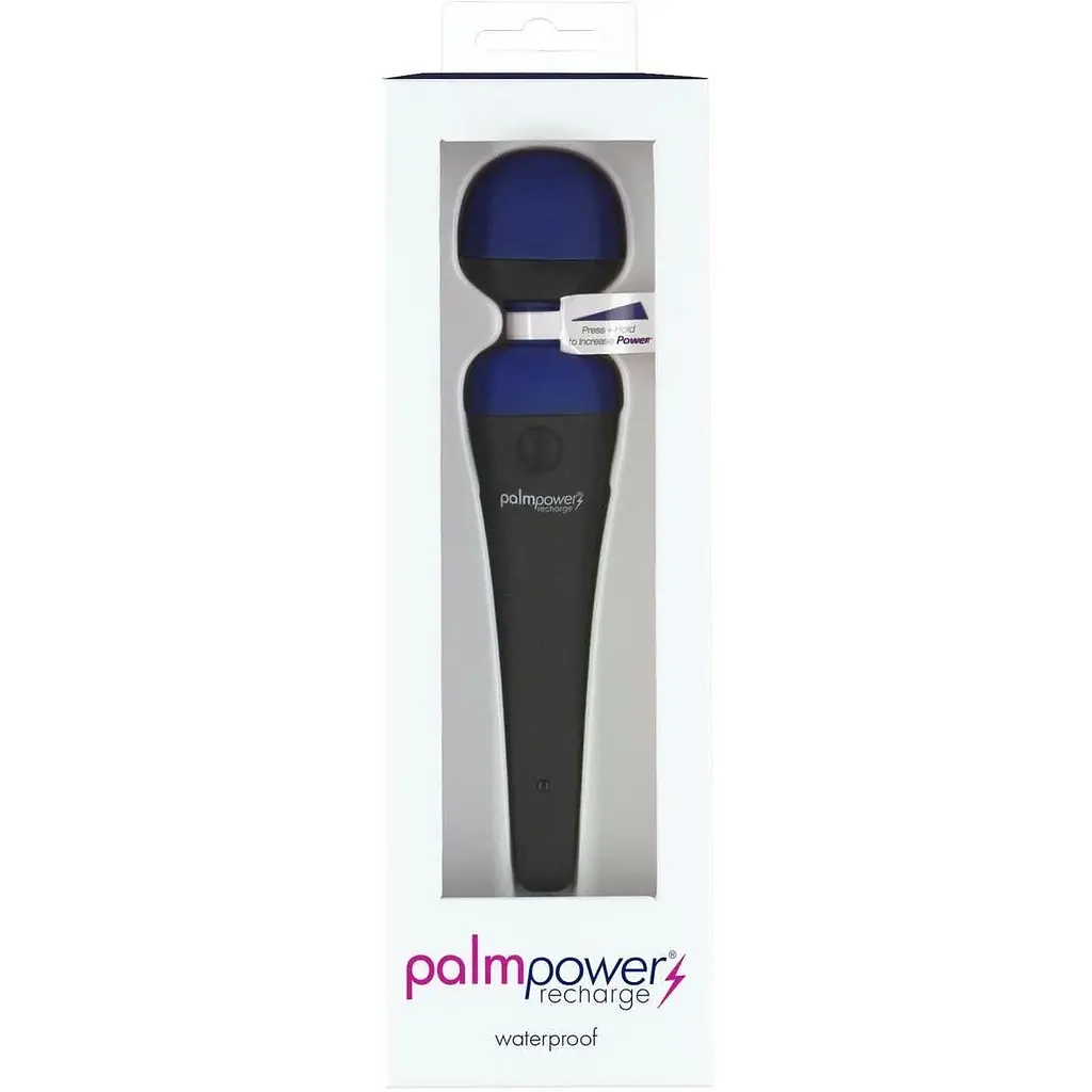 Вібромасажер PalmPower Recharge Blue - фото 7