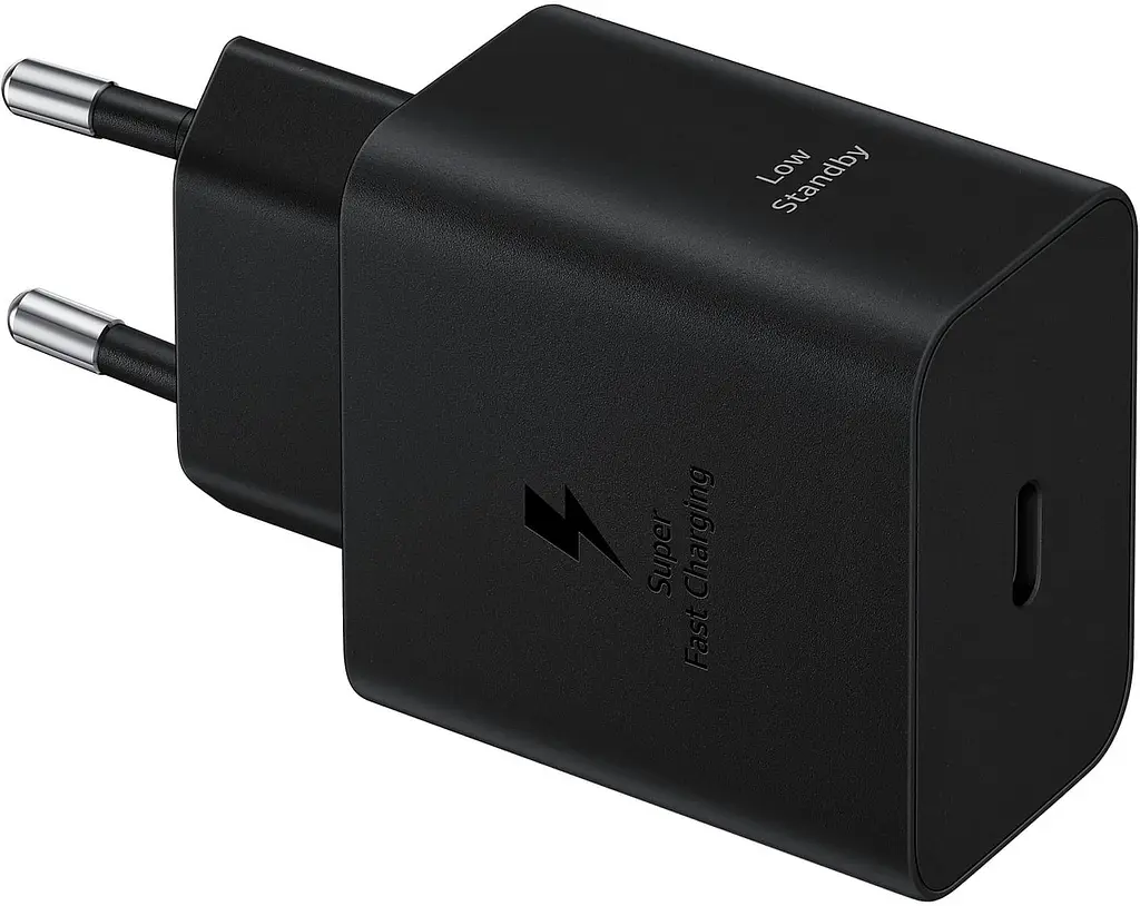 Зарядний пристрій Samsung 45Вт USB-С PD PPS, кабель USB-C USB-C, 1.8м, чорний (EP-T4511XBEGEU) - фото 2
