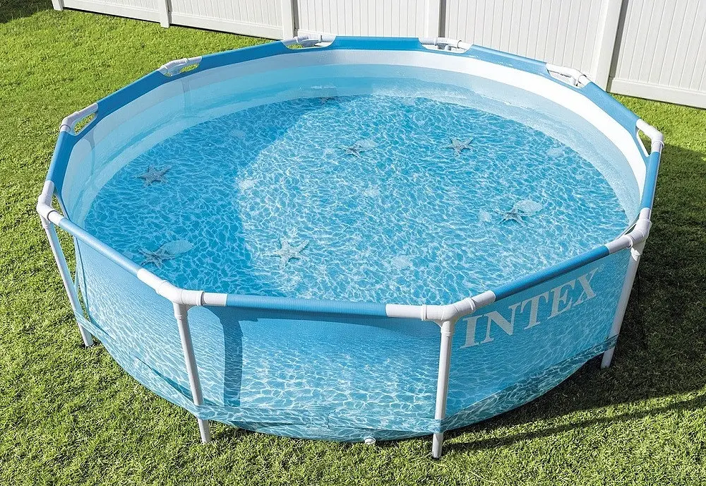 Круглий басейн каркасний Intex з насосом фільтром 305 x 76 см - фото 3
