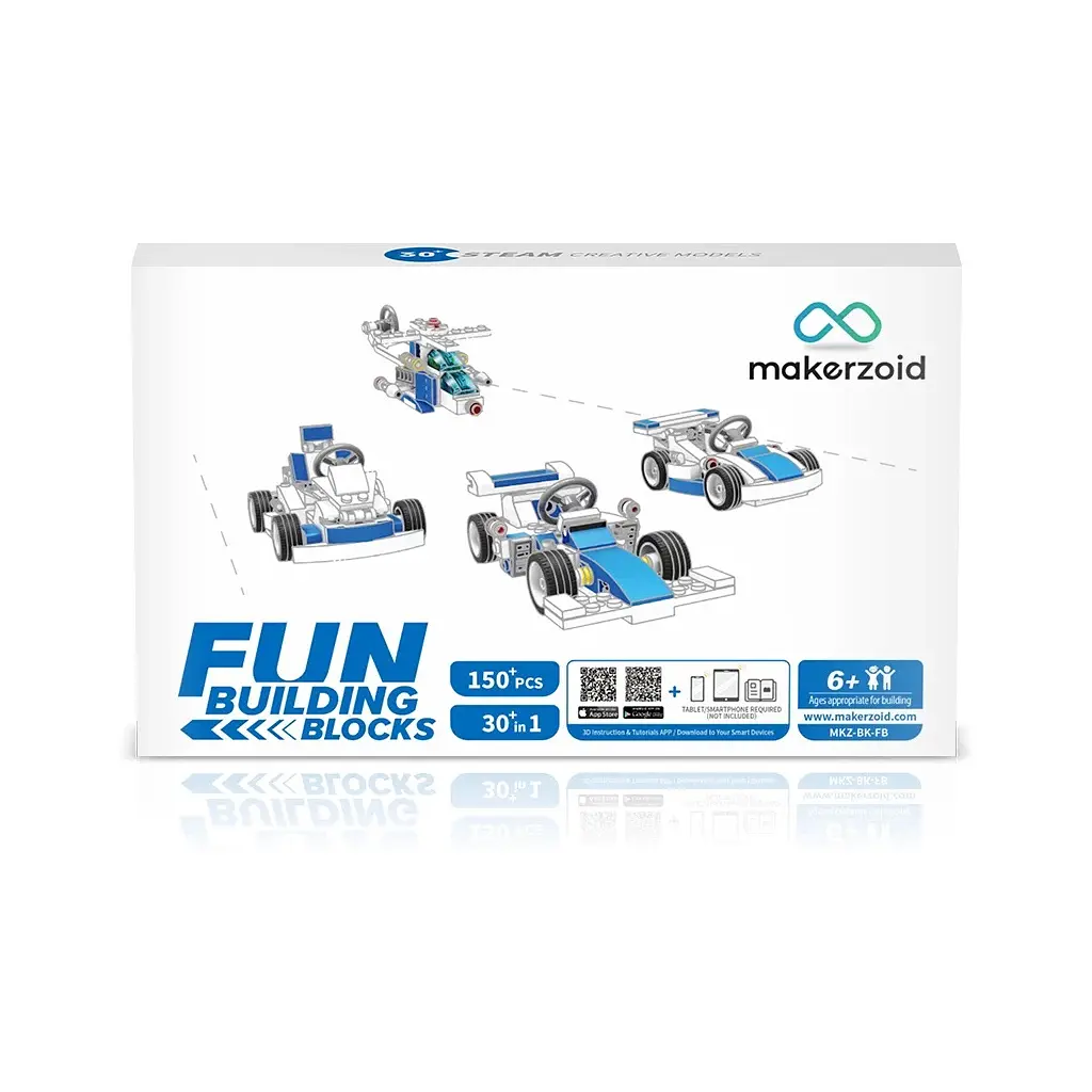 Конструктор Makerzoid Fun Building Blocks (MKZ-BK-FB) - фото 3