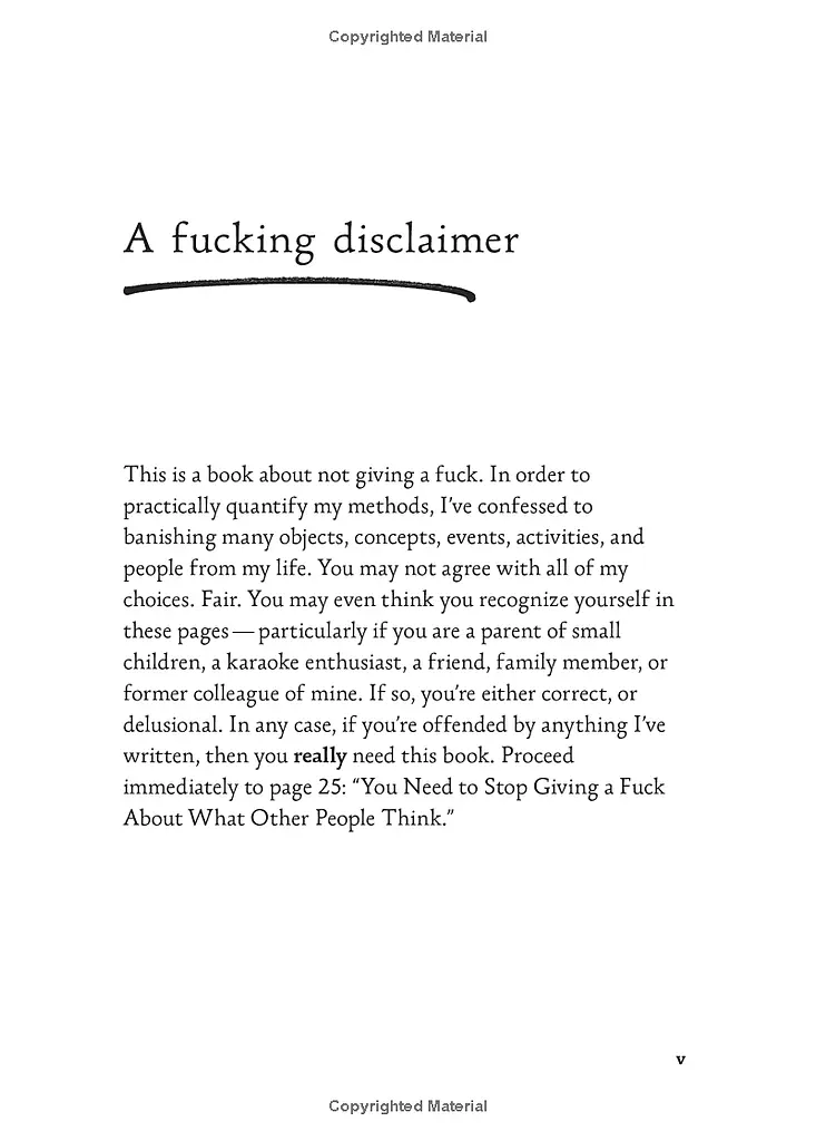 The Life-Changing Magic of Not Giving a F**k - фото 4