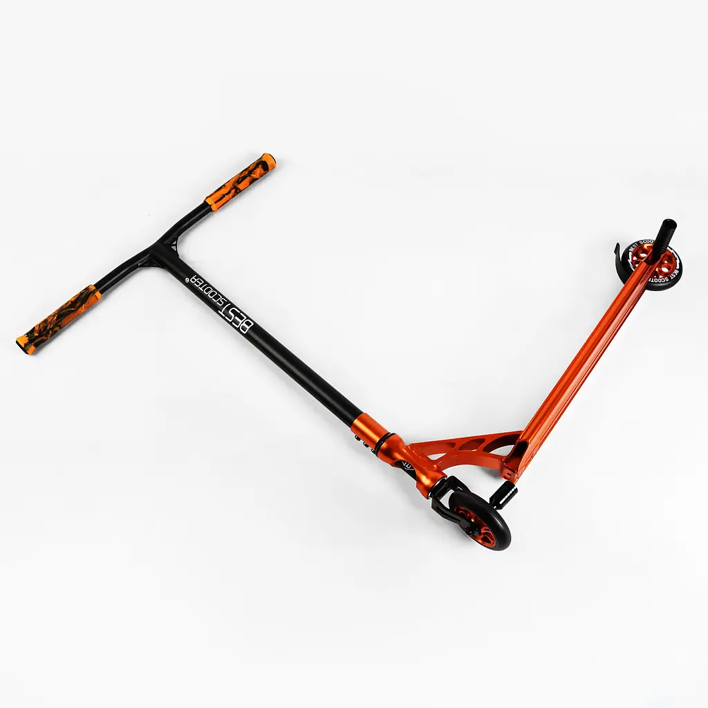 Самокат трюковий Best Scooter 60х85 см Оранжевий 000231660 - фото 6