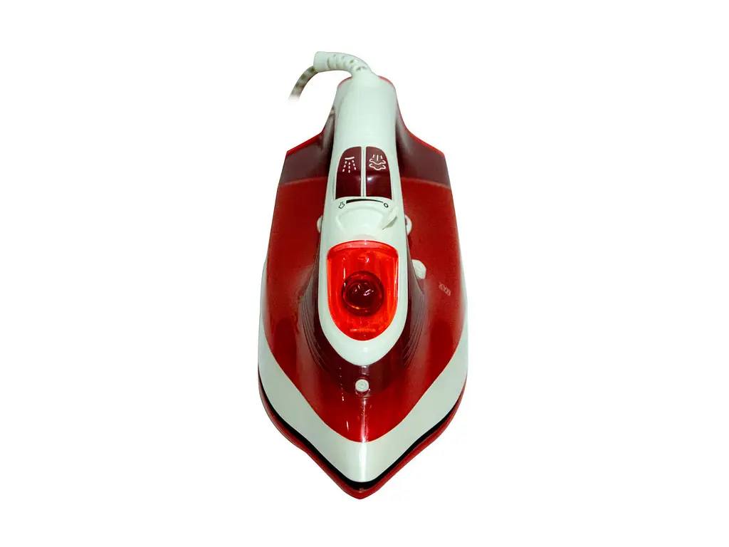 Гладильный паровой утюг Domotec MS 2298 Red с керамическим покрытием антипригарной подошвой - фото 5
