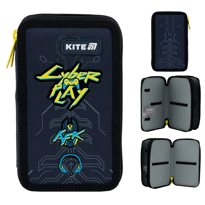 Пенал Kite Cyber синій (K25-623-4) - фото 2