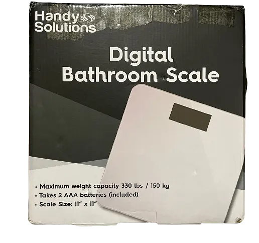 Весы электронные напольные бытовые Handy Home Solutions digital bathroom scale для взвешивания тела домашние весы - фото 5