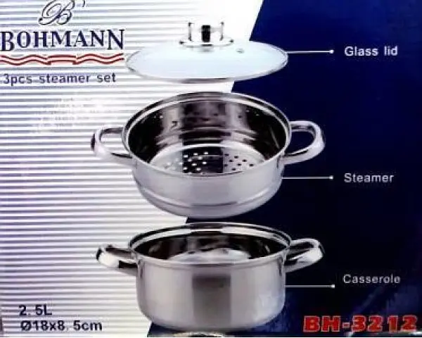 Пароварка Bohmann BH 3212 - фото 3