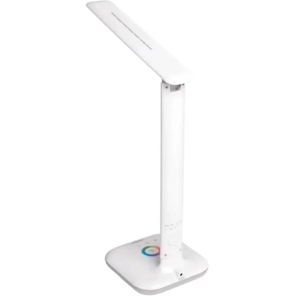 Лампа настільна LED Videx TF05W-RGB White 7 Вт 3000K/4100K/5500K 300 лм сенсорне керування LCD дисплей (VL-TF05W-RGB)  - фото 2