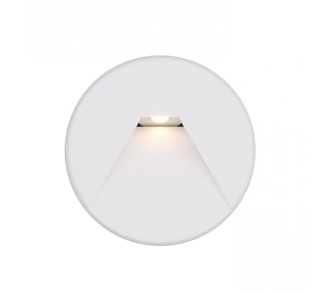Світильник сходинковий Kloodi Riki KDSL-RIKI R85 3W 3K 38D WH - фото 2