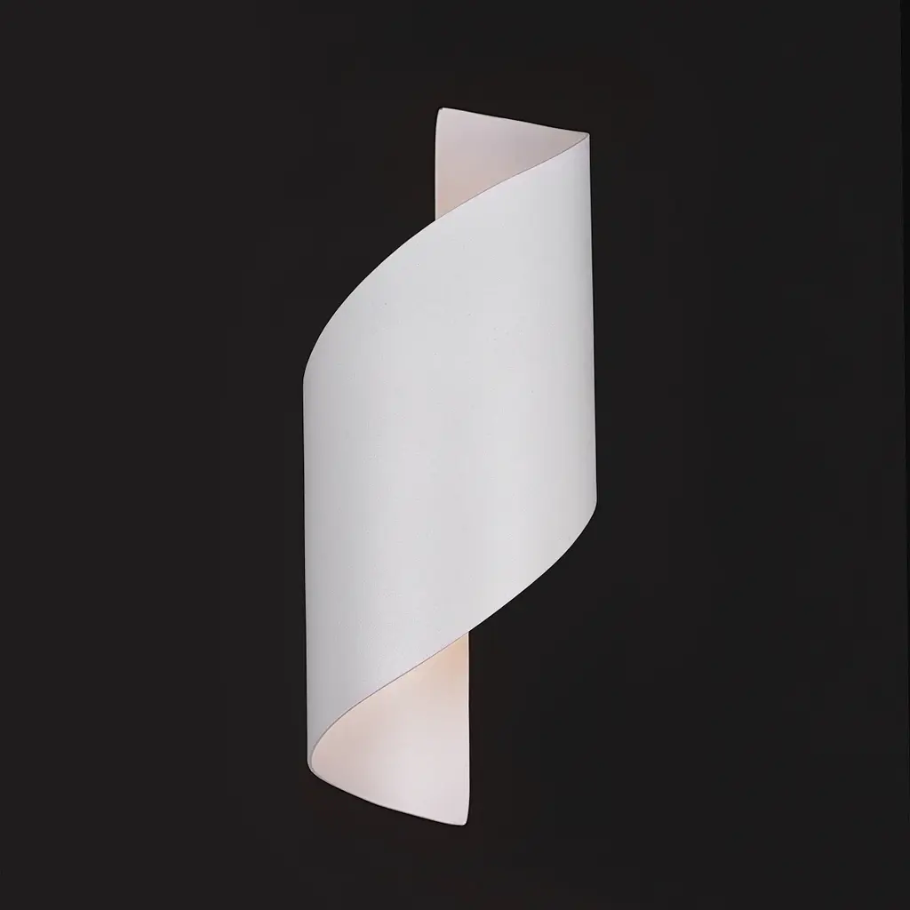 Подсветка Brille фасадная с изгибом LED 6W WW IP54 WH (AL-617) - фото 5