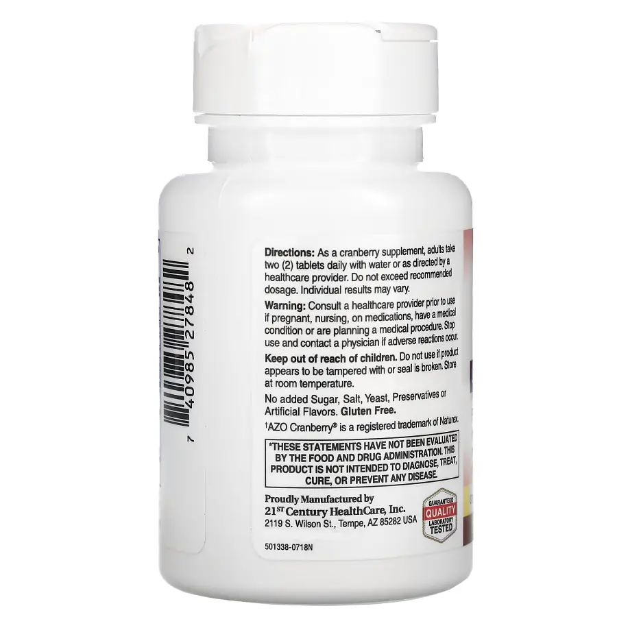 Натуральна добавка 21st Century Cranberry Plus Probiotic, 60 таблеток - фото 5
