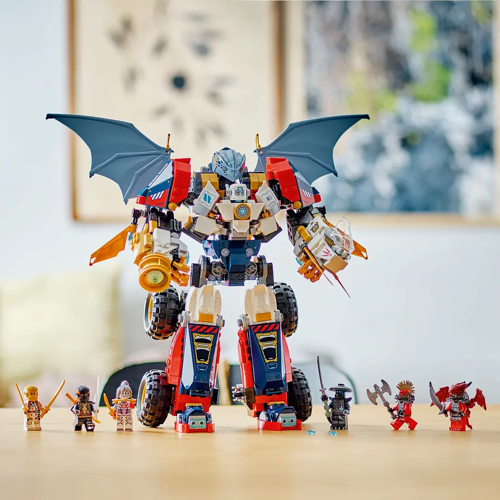 Конструктор LEGO Ninjago Ультраобъединительный робот Зейна 1187 деталей (71834) - фото 6