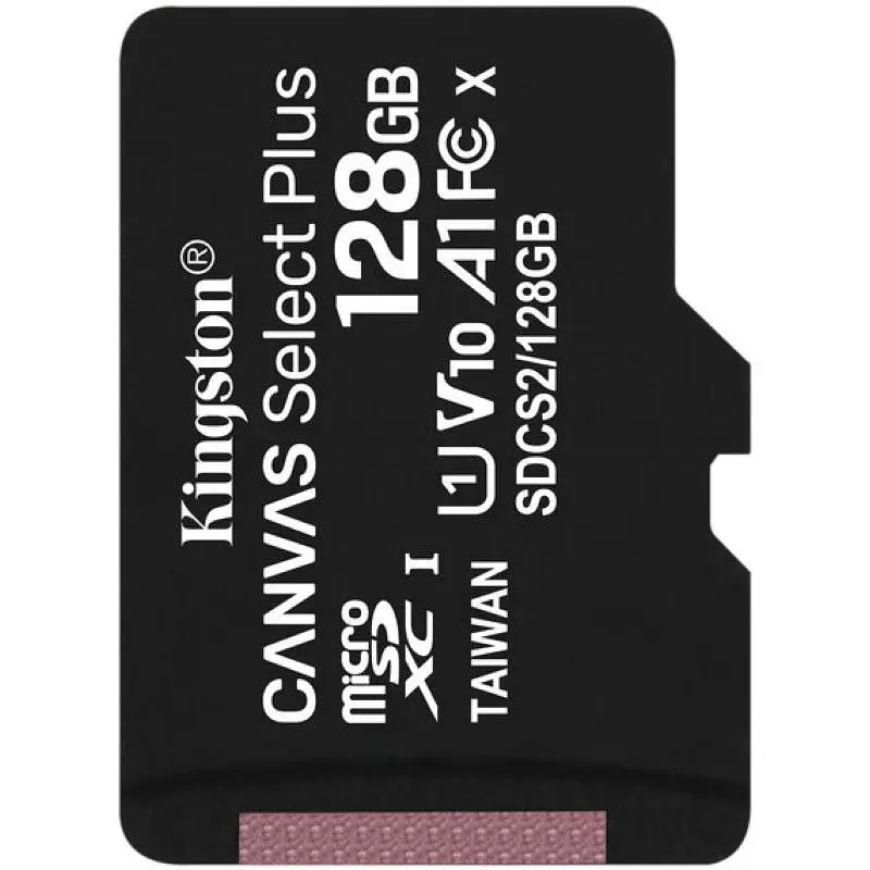 Карта пам'яті Kingston microSDXC 128GB UHS-I A1 (SDCS2/128GBSP) - фото 1