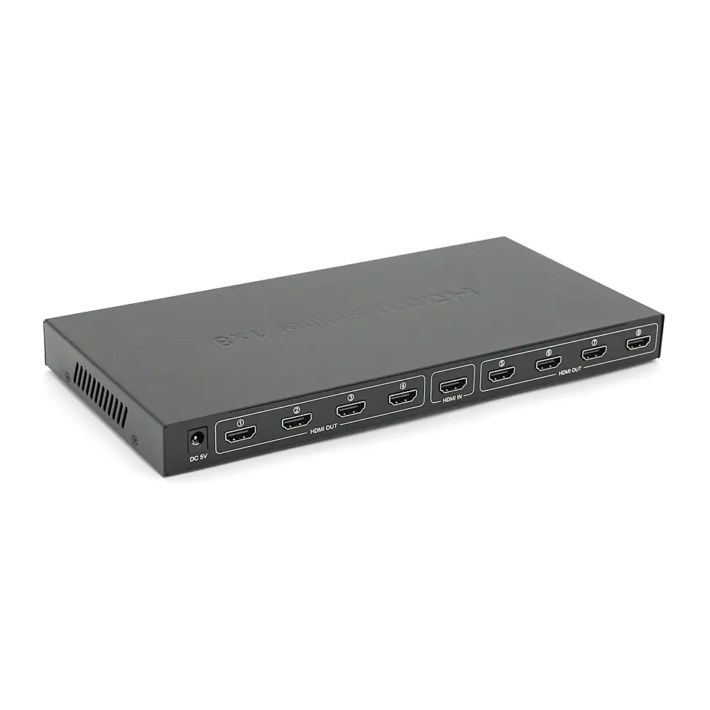 Активний HDMI спліттер Voltronic 1 => 8 портів, 1080р, DC5V / 2A - фото 3