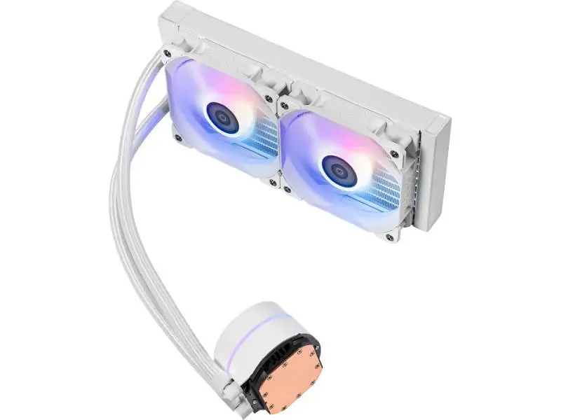 Водяне охолодження QUBE ZT-240 White - фото 5