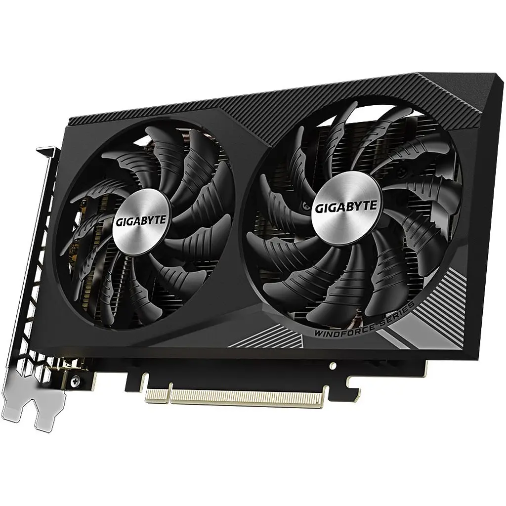 Відеокарта Gigabyte GeForce RTX 3050 8 ГБ Windforce OC V2 (GV-N3050WF2OCV2-8GD) [99592] - фото 4