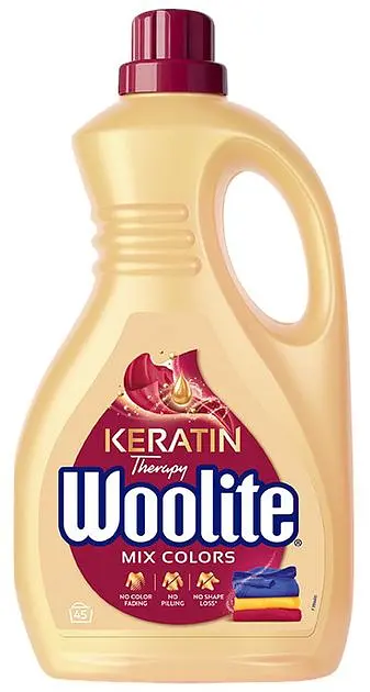 Набір для прання Woolite: Засіб для прання Woolite для чорних та джинсових тканин з Кератином 2.7 л + Засіб для прання Woolite для кольоровх тканин з кератином 2.7 л - фото 3